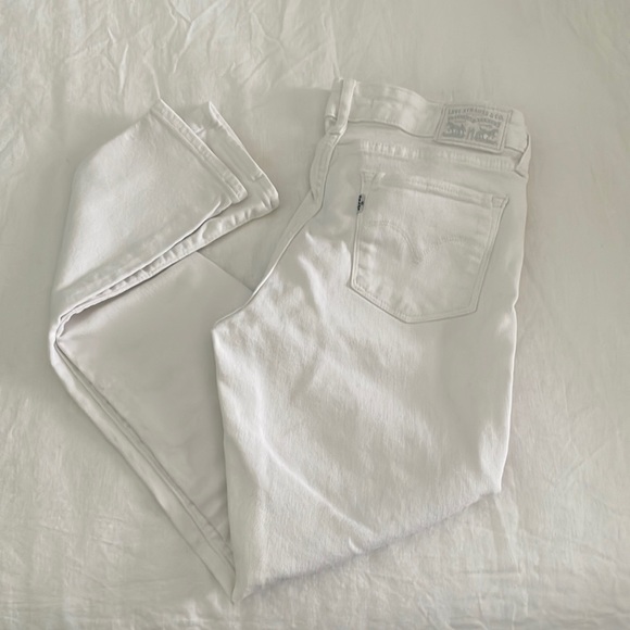 Levi's Denim - Levi’s White 711 skinny
